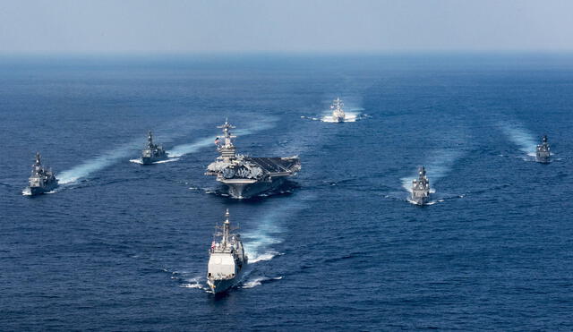 Japón y EEUU inician maniobras en el Pacífico antes de ir hacia Corea