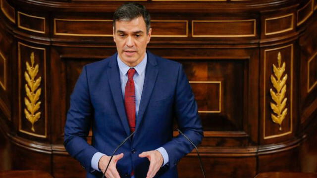 El presidente Pedro Sánchez logró que el Congreso de Diputados extienda el estado de alarma hasta el 26 de abril.