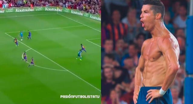 FC Barcelona vs. Real Madrid: el golazo de contra de Cristiano Ronaldo 