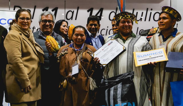 Productores Yanesha ganan premio al mejor cacao de todo el Perú 