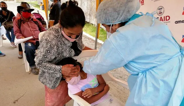 vacuna difteria niños vacunación