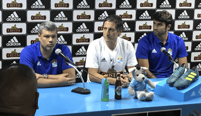 Sporting Cristal presentó a Mario Salas como su nuevo entrenador