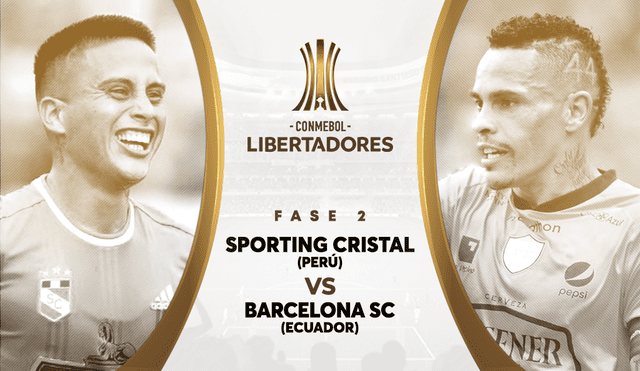 Sigue AQUÍ EN VIVO el Sporting Cristal vs. Barcelona SC por la segunda fase de la Copa Libertadores 2020. (Foto: EFE).