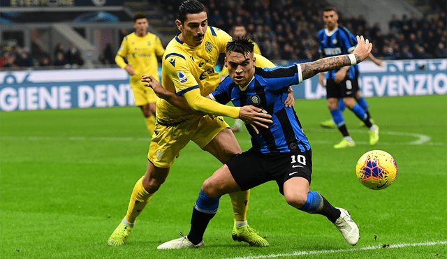 Sigue aquí EN VIVO ONLINE el partido Inter vs. Verona por la jornada 31 de la Serie A de Italia. | Foto: AFP