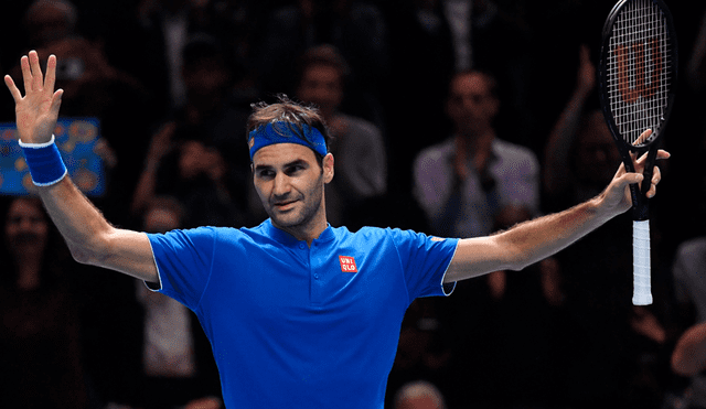 Federer derrotó a Anderson y clasificó a semifinales de la Copa Masters 2018