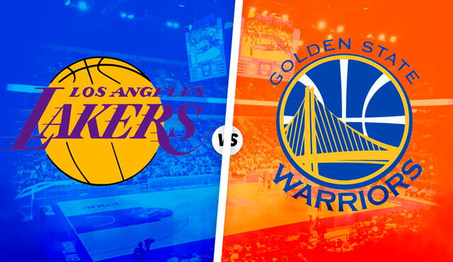 Los Angeles Lakers enfrentan a los Golden State Warriors por la NBA.
