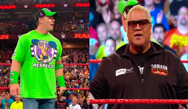 John Cena y Rikishi se robaron el show en el inicio del WWE Raw Reunion.