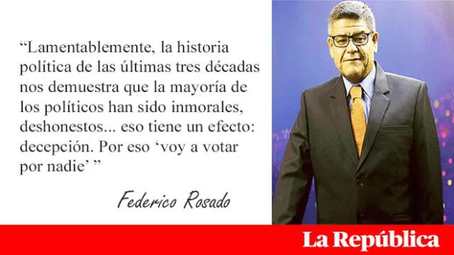 Columna de Federico Rosado