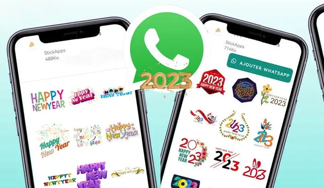 Hay varias apps para tener los stickers d el momento de WhatsApp. Foto: Androidphoria