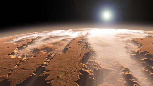 Descubren inmensas y antiguas capas de hielo en las profundidades de Marte