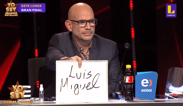 Ricardo Morán dio el voto decisivo para que Luis Miguel se convierta en el quinto y último finalista. (Foto: Captura Latina)