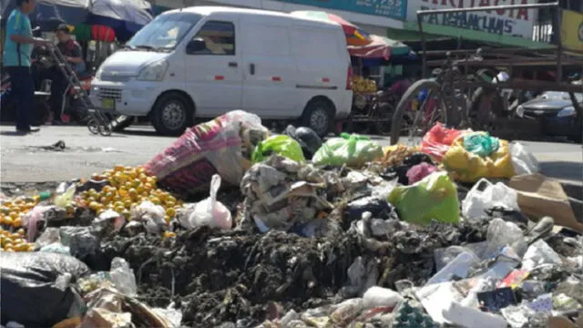 Trujillo: comerciantes exigen contenedores para depositar basura de mercados