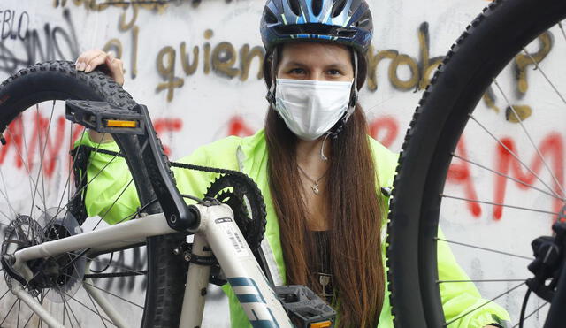 Del total de ciclistas limeños, el 4% son hombres y el 2% mujeres, según un estudio elaborado por la Municipalidad de Lima. Créditos: Carlos Contreras / La República.