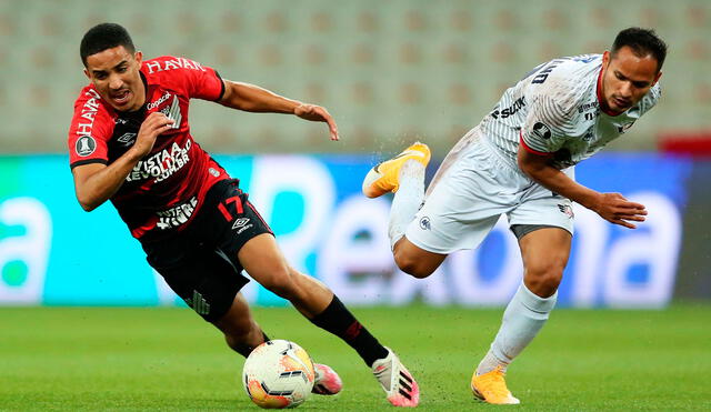 Atlhetico Paranaense y Jorge Wilstermann juegan por la fecha 5 del grupo C de la Copa Libertadores 2020. | Foto: EFE