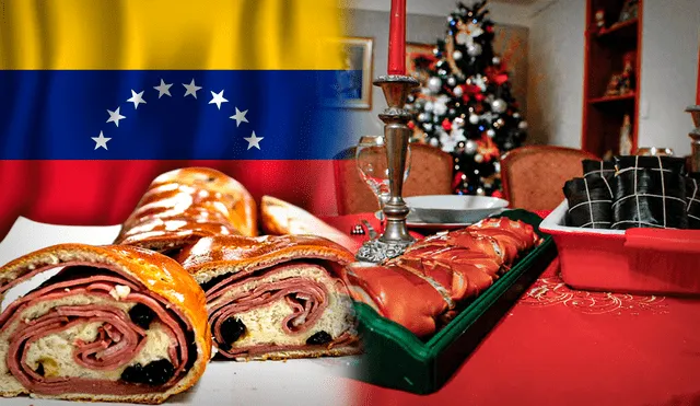 El pan de jamón y las hallacas venezolanas son imprescindibles en las fiestas decembrinas. Foto: composición LR/ iStock / Pinterest/ El Diario.
