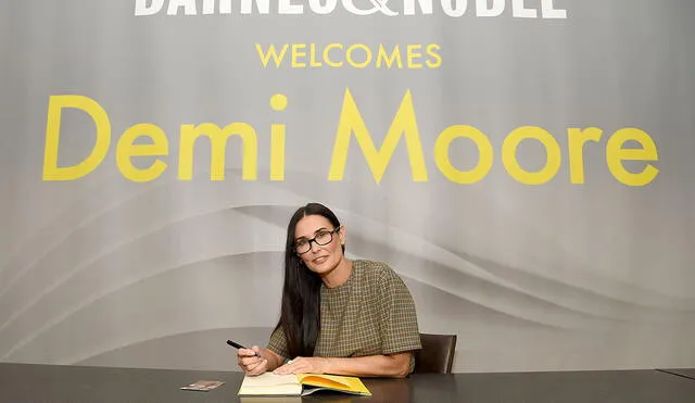 Demi Moore publicó libro sobre sus memorias