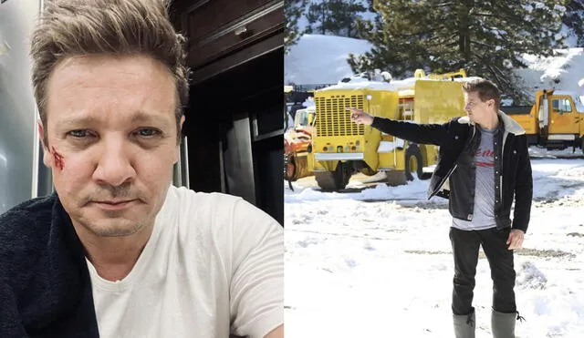 Jeremy Renner es principalmente conocido por dar vida a Hawkeye en el UCM. El accidente que sufrió tuvo lugar en las inmediaciones de su casa. Foto: composición LR/Instagram/Jeremy Renner