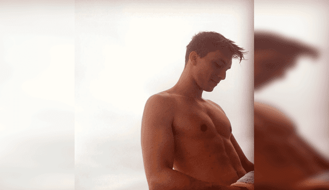 Hijo de Christian Meier alborota Instagram al lucir fornido cuerpo [VIDEO]