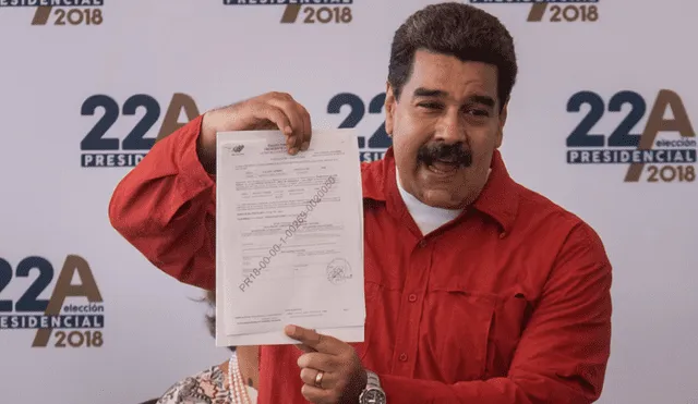 Venezuela: Nicolás Maduro formalizó su candidatura a la reelección 