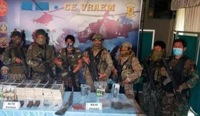 Cusco. Diferentes unidades de la Policía Nacional participaron del operativo realizado en La Convención. Foto: PNP