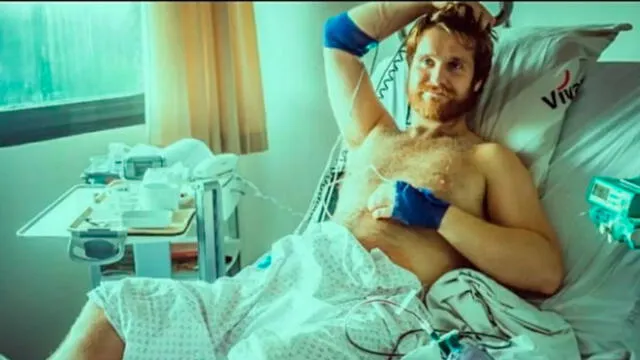 Danny Polaris se encuentra en un hospital en Berlín siendo tratado para controlar su priaprismo. Foto: Instagram
