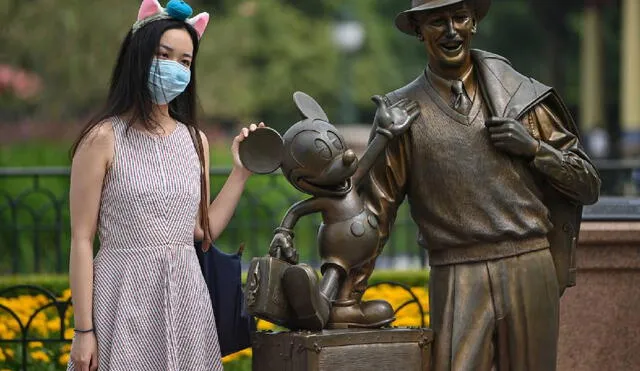 Shanghai Disneyland Park es el primer centro de atracción turística que abre en todo el mundo. Foto: AFP