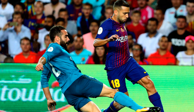 FC Barcelona cayó 1-3 ante Real Madrid por la ida de la Supercopa de España
