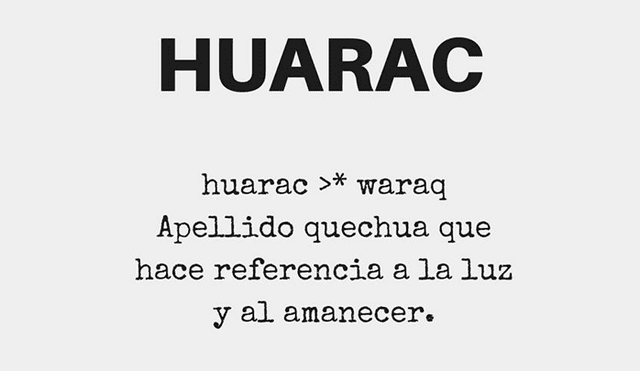 Facebook Viral: Descubre aquí el significado de los apellidos en Quechua [FOTOS]