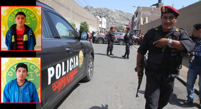 Trujillo: Policía captura a dos presuntos integrantes de una banda criminal