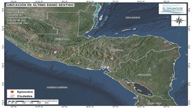 Guatemala en alerta por fuerte sismo de magnitud 5.6