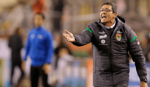 Mauricio Soria y la polémica que protagonizó luego del partido ante Perú