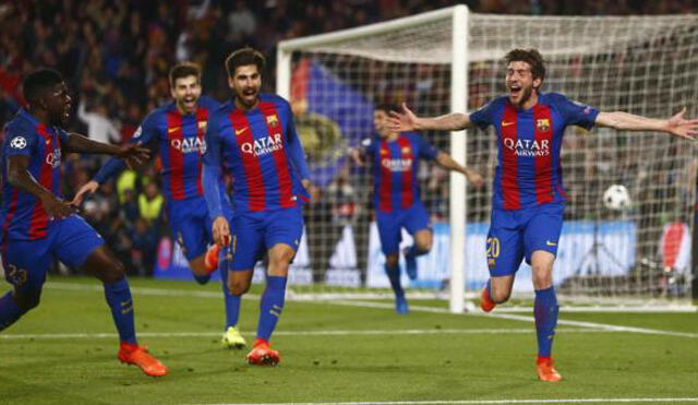 Lionel Messi: ¿dónde estaba en la celebración del gol de Sergi Roberto? | VIDEO