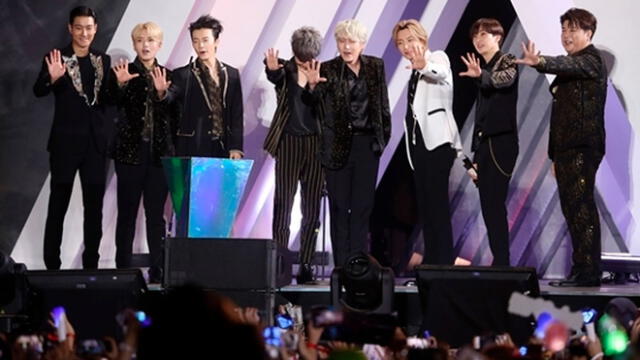 Super Junior ganó el premio AAA 2019 Top of K-Pop Record y se convirtió en el artista favorito.