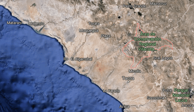 Tacna: sismo de 4.2 grados remeció Tarata