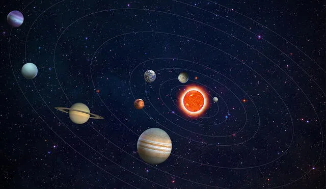 No es común que todos los planetas del sistema solar aparezcan al mismo tiempo en el cielo terrestre. Imagen: referencial: Adobe Stock