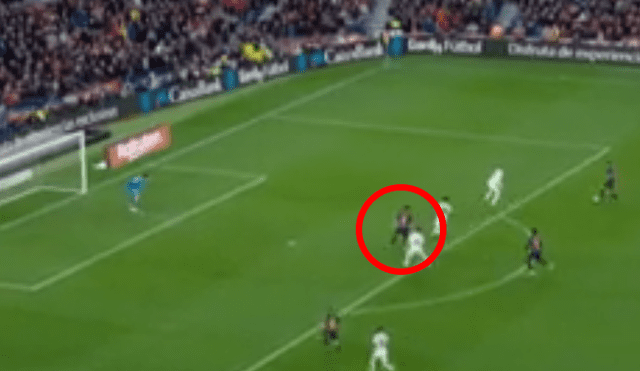 Barcelona vs Real Madrid: exquisito golpeo de cabeza de Suárez para el 3-1 [VIDEO]