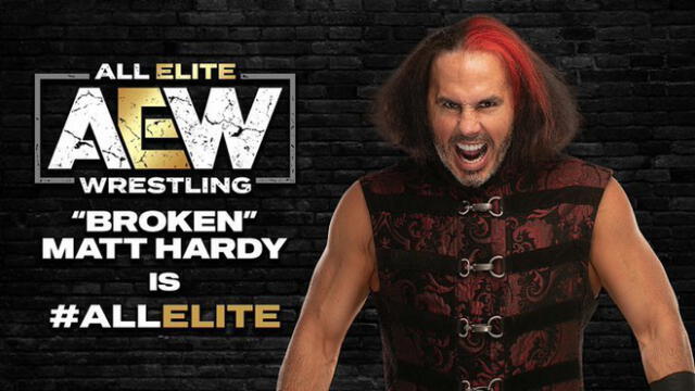 Matt Hardy debutó en AEW.