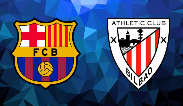 Barcelona y Athletic Bilbao jugarán la final de la Supercopa de España. Foto: composición
