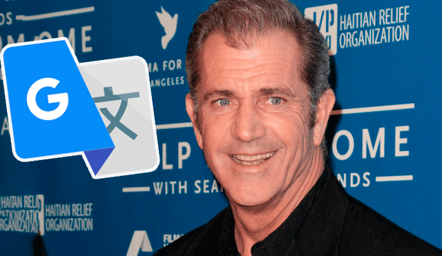 Google Translate se burla de Mel Gibson y lanzó insólito resultado al digitar su nombre