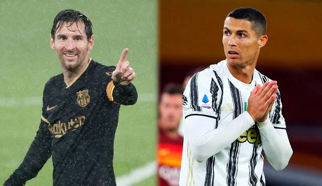 Lionel Messi y Cristiano Ronaldo se enfrentarán por primera vez en la fase de grupos. Foto: EFE