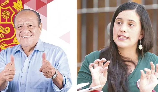 CASI FIJOS. Verónika Mendoza y Máximo San Román son los únicos precandidatos presidenciales en los partidos JP y Contigo