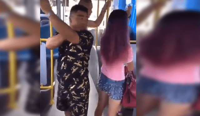 Vía YouTube: Trata de acosar a chica en bus y recibe dolorosa lección [VIDEO]