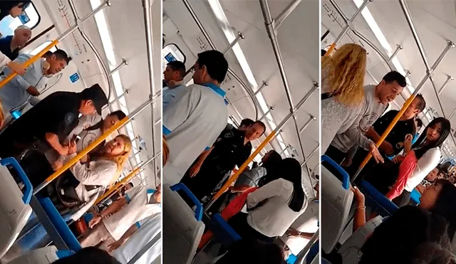 “Violador” y “mugrienta”: la acalorada pelea por un perro herido en el tren que indignó a todos [VIDEO] 
