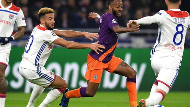 Manchester City igualó 2-2 ante Lyon por la Champions League [RESUMEN]