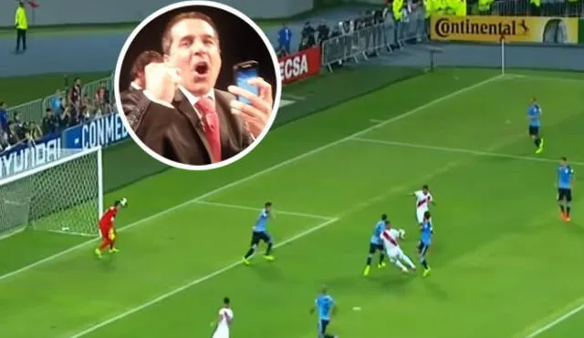 En YouTube, Gonzalo Núñez explota tras gol de Edison Flores a Uruguay [VIDEO]