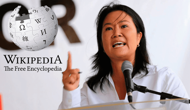 Wikipedia "asegura" que Keiko Fujimori es la "señora K" y las redes se alborotan [FOTO]
