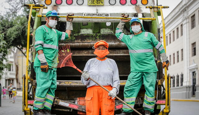 Cortez ha exigido al alcalde de Lima un
descarte de coronavirus a los obreros de limpieza pública. Foto: John Reyes.