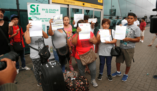 Indecopi supervisará que aerolínea Law cumpla con pasajeros varados 