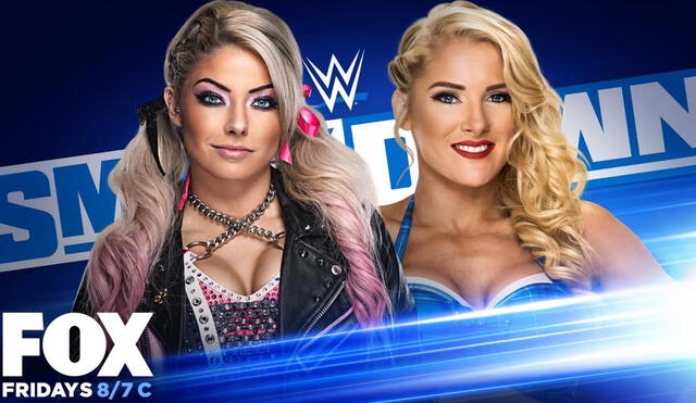 Alexa Bliss vs. Lacey Evans HOY en WWE SmackDown. Foto: WWE