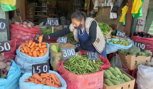 Comerciantes mantienen precios de los productos en Arequipa tras paro de transportistas. Foto: La República.